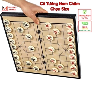 Bộ Cờ Tướng Nam Châm Bằng Nhựa Cao Cấp Chọn Size – Cờ Tướng Có Lực Hút Nam Châm - Đồ Chơi Trí Tuệ Cho Trẻ Em