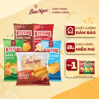 [9 Vị] Bánh Mì Nhân NGỌT Bảo Ngọc Bánh Tươi Nhân Bơ, Cốm, Đậu Đỏ, Socola, Sandwich Sữa Chua, Sầu Riêng, Chocomint