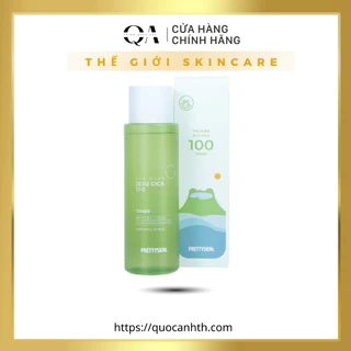 [Mã ICBTUE4031 giảm 40K đơn 249K] Nước Hoa Hồng Rau Má Prettyskin The Pure Jeju Cica 100 Toner 250ml