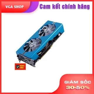 Card màn hình SAPPHIRE RX580 RADEON NITRO+ BẢN 8GB - 256 BIT - DDR5 XANH Hàng đã sử dụng - Bảo hành 03 tháng