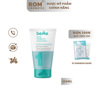 [Hàng công ty] BeMe Purifying Cleansing Gel - Gel rửa mặt lợi khuẩn - tảo biển, sạch sâu, ngừa mụn 150ml