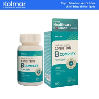 [Kolmar] Thực phẩm bảo vệ sức khỏe Condition B Complex bổ sung vitamin nhóm B cung cấp năng lượng