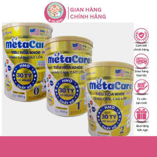 Sữa MetaCare opti 0 1 2 850g - Hỗ Trợ Phát Triển Não Bộ Tiêu Hóa Khỏe Hấp Thu Tốt DATE 2026