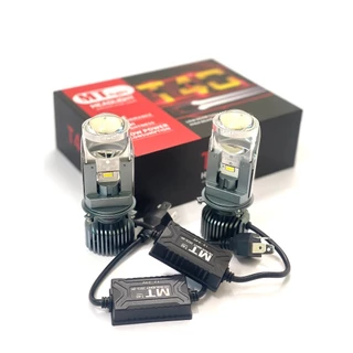 ( Mua Đèn Tặng Hậu Audi ) Bóng Led Pha Bi Cầu Mini T40+ mẫu mới nhất 2024 60w Lắp Cho Ô tô Xe Máy Bảo Hành 12 Tháng