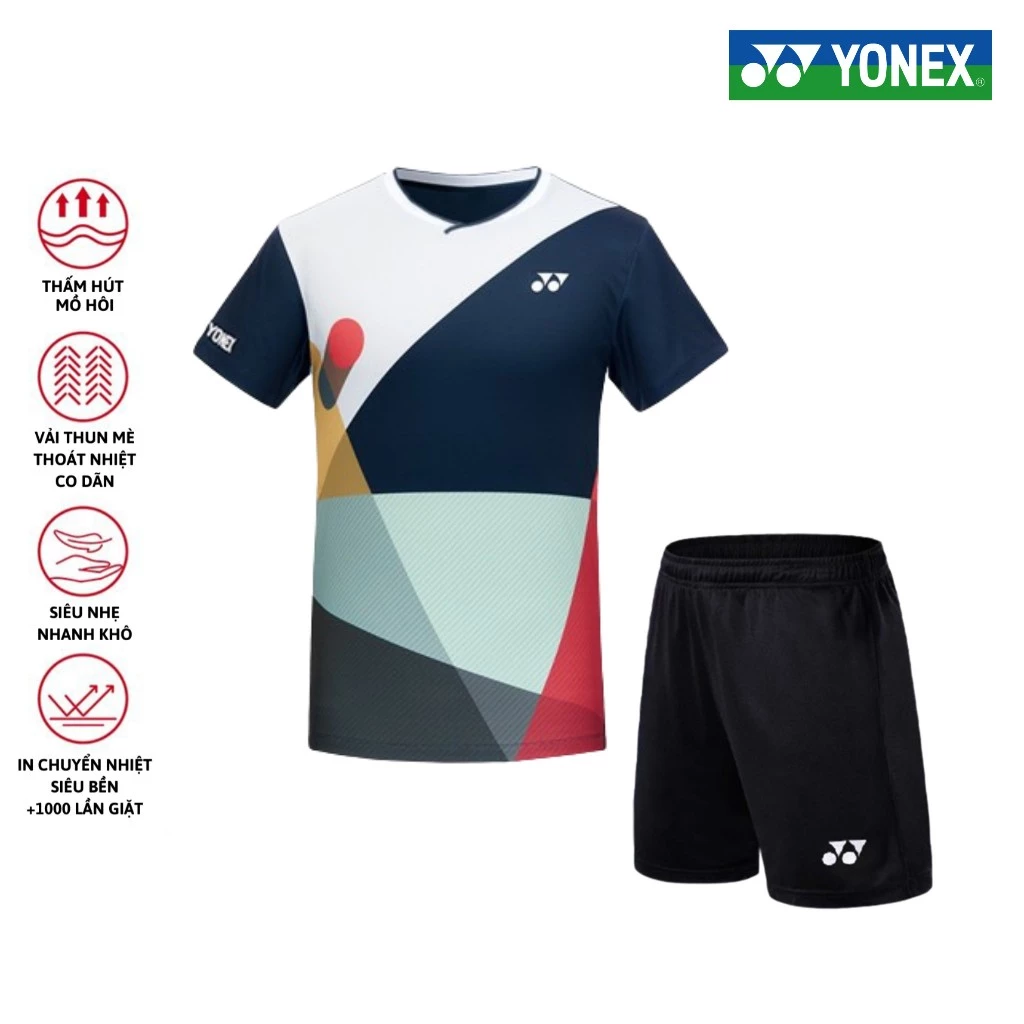 Áo cầu lông, quần cầu lông Yonex chuyên nghiệp mới nhất sử dụng tập luyện và thi đấu cầu lông M4S53