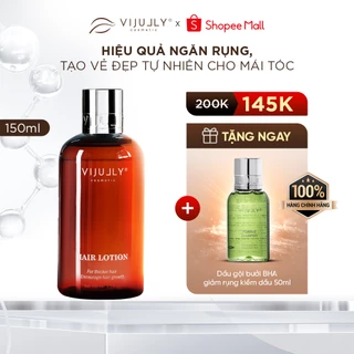 SPECIAL DEAL - Xịt dưỡng tóc tinh dầu bưởi (Hair Lotion) Vi Jully 150ml TẶNG Dầu gội bưởi ngăn rụng, kiềm dầu BHA 50ML