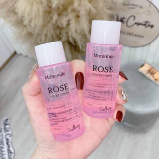 Toner nước hoa hồng MAMONDE size mini 30ml