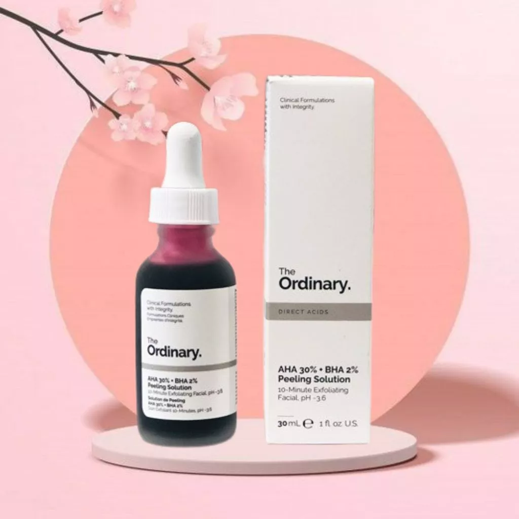 Serum tẩy da chết The Ordinary AHA 30% BHA 2% Peeling Solution giảm mụn giảm thâm tái tạo da . . . .