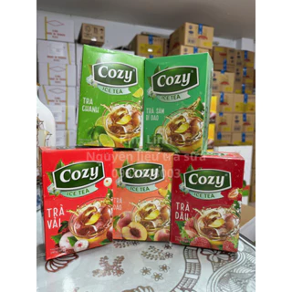 Trà  Hoà Tan Cozy Ice Tea (16 gói x 15gr) Thức Uống Giải Khát Thanh Nhiệt Tươi Mát