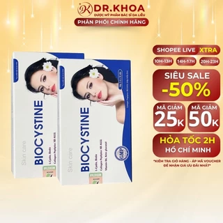 Biocystine 30v Hỗ trợ giảm mụn, ngừa thâm, đẹp da khoẻ tóc móng