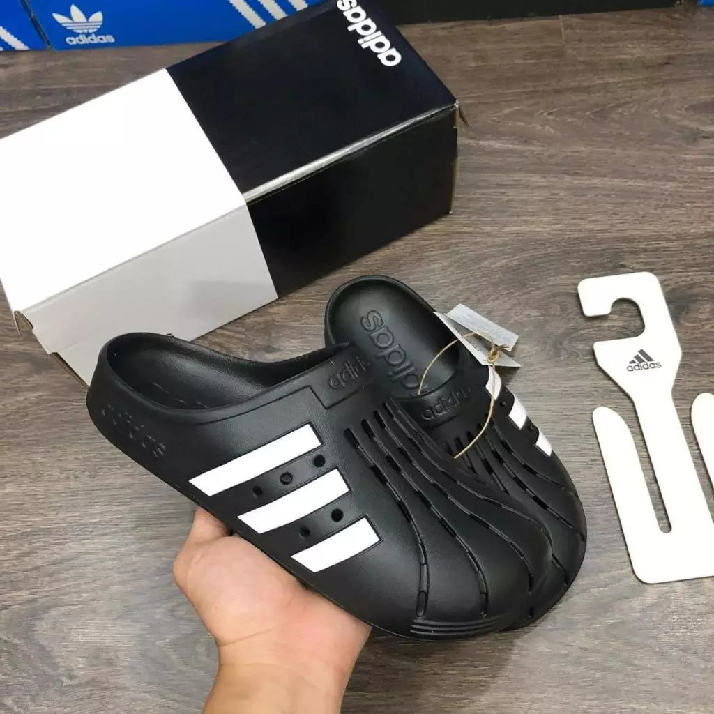 (CHÍNH HÃNG) Dép Adidas ADILETTE CLOGS nguyên khối êm ái full BOG TAG