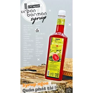 Siro Ổi Urban | Urban Barman Syrup 1747 - 730ml