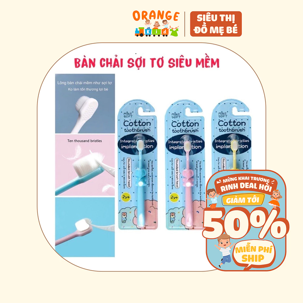 bàn chải đánh răng cho bé