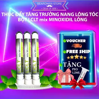 L-Carnitine L-Tartrate Hỗ Trợ Mọc Râu (Bột LCLT giúp gia tăng hiệu quả thuốc Minoxidil)