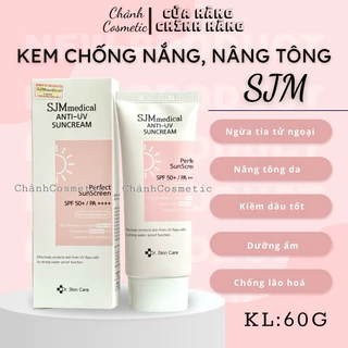 Kem Chống Nắng SJM Medical Hàn Quốc Giúp Dưỡng Ẩm, Nâng Tông Da, Bảo Vệ Da Toàn Diện 60g