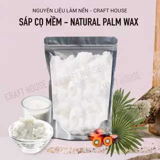 Sáp Cọ Mềm Natural Palm Wax - Sáp làm nến thiên nhiên không tạo khói