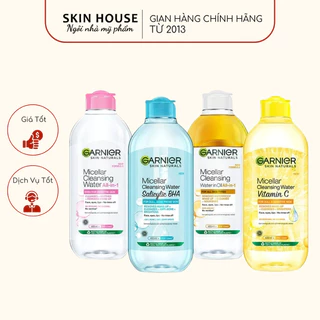 Nước Tẩy Trang Garnier Làm Sạch Sâu Lớp Trang Điểm 400ml