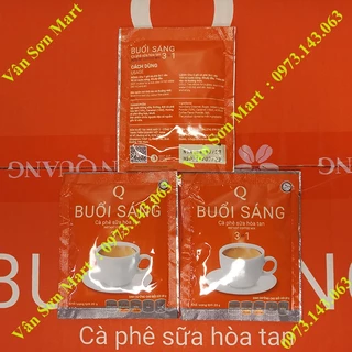 03 Gói nhỏ 20g cà phê sữa Buổi Sáng Trần Quang