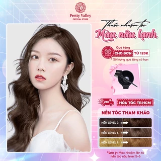 Thuốc nhuộm tóc, thuốc nhuộm màu NÂU LẠNH Molokai siêu dưỡng - Pretty Valley Hair