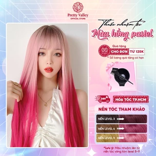 Thuốc nhuộm tóc, thuốc nhuộm màu HỒNG PASTEL Molokai siêu dưỡng - Pretty Valley Hair