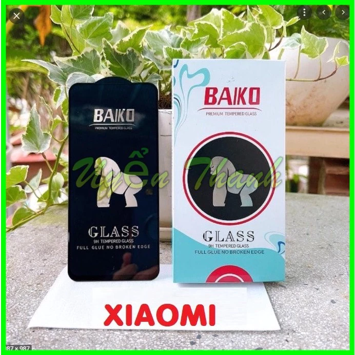 Cường lực Baiko Full màn Xiaomi Redmi K30 K40 K40s K50 K60 K60E K70 K70E Pro Ultra Gaming