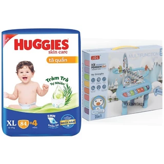 Tã quần Huggies Skincare Mega Jumbo M106/L96+8/XL84+4/XXL76+4