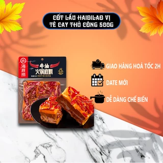 cốt lẩu haidilao tê cay tứ xuyên đặc biệt 500g