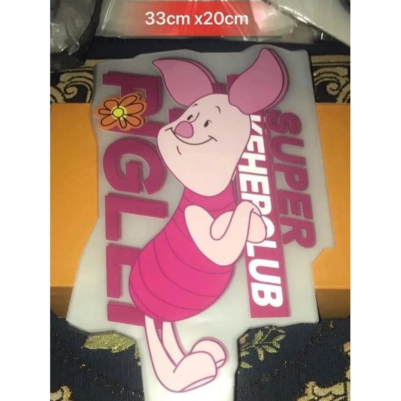 (hình dán nhiệt tại nhà) sticker,hình ủi bé heo dễ thương trang  trí quần áo _phụ liệu may  Hiếu Đăng
