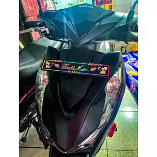 Bảng Tên Honda Beat - Nhận Làm Bảng Tên Xe Máy Theo Yêu Cầu