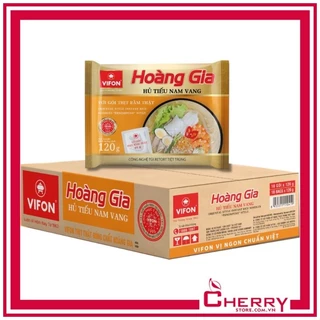 Thùng 18 gói hủ tiếu nam vang Vifon Hoàng Gia 120g