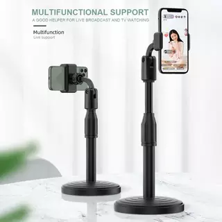 Kê Điện Thoại livestream để bàn xem video Ổn Định Xoay 360 Độ dùng để Quay Phim Ghi Hình Đa Dụng -dc4534