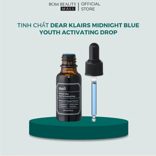 [Mã COSBAUH3 giảm 8% đơn 300K] Serum Dear Klairs Midnight Blue Youth Activating Drop 20ml