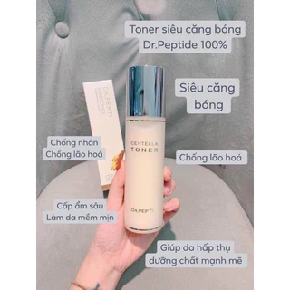 Nước Hoa Hồng Dưỡng Da Dr.Pepti Dưỡng Da Căng Bóng 180ml