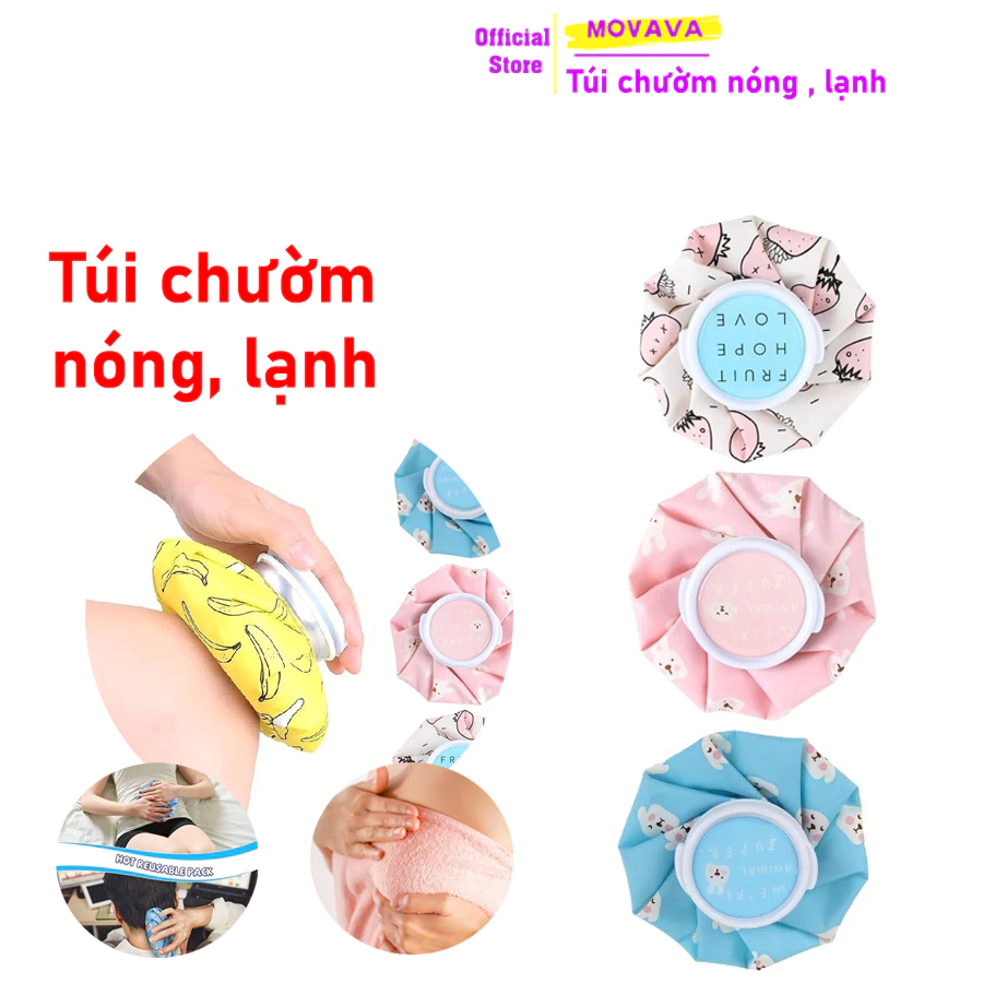 Túi chườm nóng lạnh giúp giảm đau bụng , giảm sưng tấy do chấn thương hiệu quả - Movava