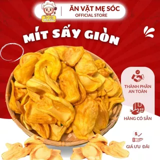 Mít Sấy Giòn Nguyên Cánh Loại 1 Nguyên Miếng Không Vụng, Mít Sấy Khô Không Đường Tốt Cho Người Ăn Kiêng - Ăn Vặt Mẹ Sóc