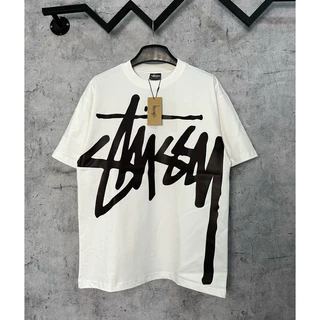 [Ảnh Thật] Áo thun Stussy big logo form âu vải cotton lạnh dày in dtg - Streetwears SG