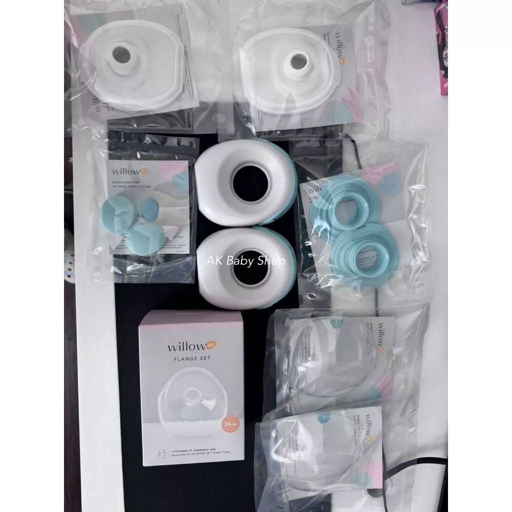 Phụ kiện máy hút sữa Willow Go (Diaphragm, Duckbill, Container)