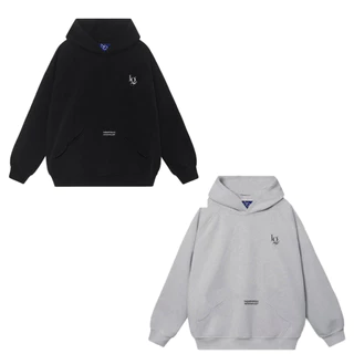 Áo hoodie nỉ bông cao cấp in NQ form rộng nam nữ unisex