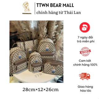 Balo gấu Full size S M L TTWN BEAR THÁI LAN CHÍNH HÃNG TN 3318