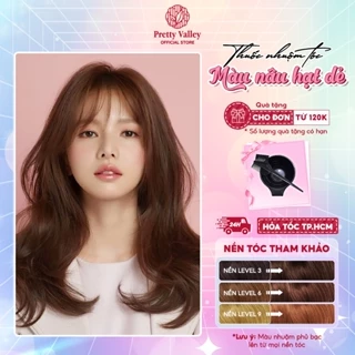 Thuốc nhuộm tóc, thuốc nhuộm màu NÂU HẠT DẺ Molokai siêu dưỡng - Pretty Valley Hair