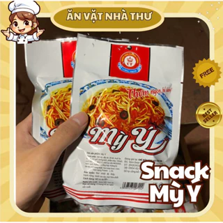 5 Gói Snack Mỳ Ý Ba Anh Em, Tăm Cay Tuổi Thơ, đồ ăn vặt nội địa