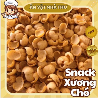 500G Snack Xương Chó Bim Bim Cay Hình Xương Chó Ngon Giòn, đồ ăn vặt