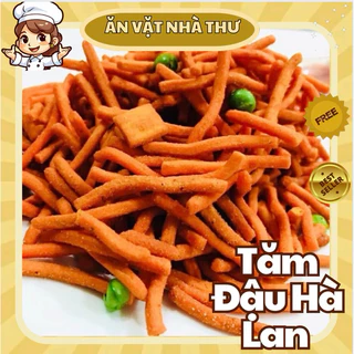 500g Snack Tăm Đậu Hà Lan, Bim Tăm Cay, Snack Đồ Ăn Vặt Tuổi Thơ