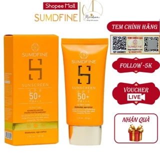 Kem chống nắng Sumdfine Sunscreen SPF 50+ PA+++ ngăn ngừa lão hóa da 50g