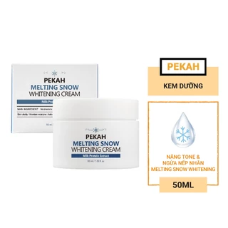 Kem Dưỡng Da Nâng Tone Và Ngừa Nếp Nhăn PEKAH - PEKAH Melting Snow Whitening Cream (Hũ 50ml)