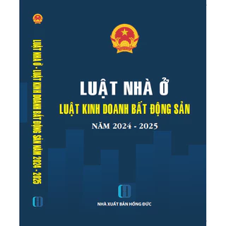 Sách - Luật nhà ở, Luật kinh doanh bất động sản | Sách Luật chính hãng