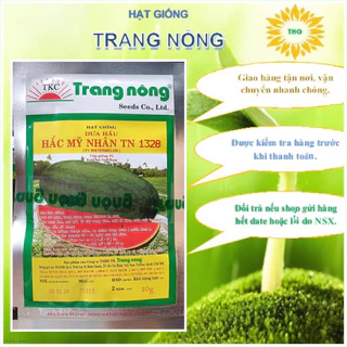 Hạt giống dưa hấu hắc mỹ nhân đỏ trái lớn Trang Nông