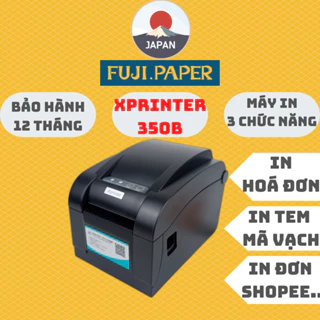 Máy in Xprinter XP 350B in đơn hàng GHTK, in tem nhãn và phiếu giao hàng các sàn TMĐT