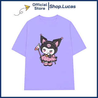 Áo Thun KUROMI Unisex Nam Nữ Chất Vải Cotton Hoạt Hình Dễ Thương Co Giãn Thoáng Mát Shop.Lucas - 003