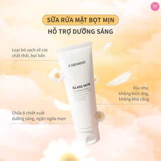 Sữa Rửa Mặt Tạo Bọt Làm Sáng Da Caryophy Glass Skin Cleansing Foam 120ml